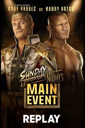 WWE Saturday Nights Main Event 2026 English Dual Audio (6th Sep) WEB- HD Poster Download - filmyfly