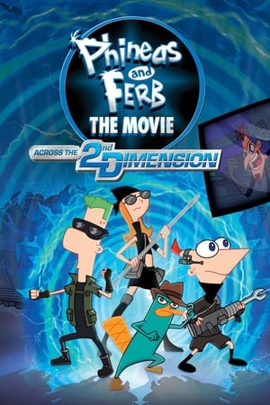 Phineas and Ferb the Movie 2011 Hindi Dual Audio [600MB] HD Poster Download - filmyfly