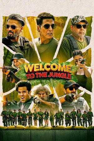 Welcome to the Jungle 2026 Hindi Audio HD Poster Download - filmyfly